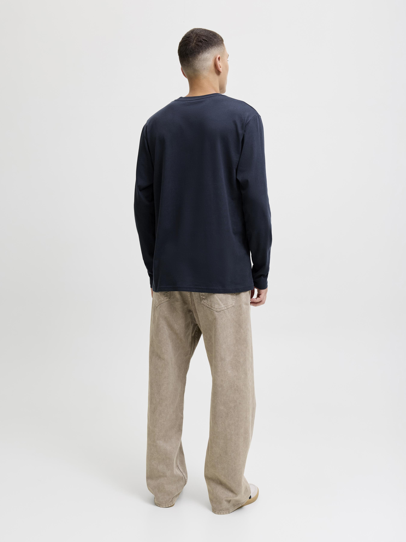 Худі та світшоти JACK & JONES MAKOTO TEE LS модель 12278510_Sky Captain Фото