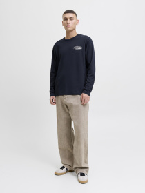 Худі та світшоти JACK & JONES MAKOTO TEE LS модель 12278510_Sky Captain Фото