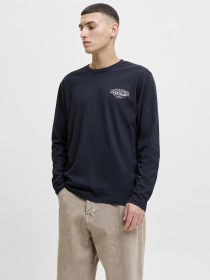 Худі та світшоти JACK & JONES MAKOTO TEE LS модель 12278510_Sky Captain Фото
