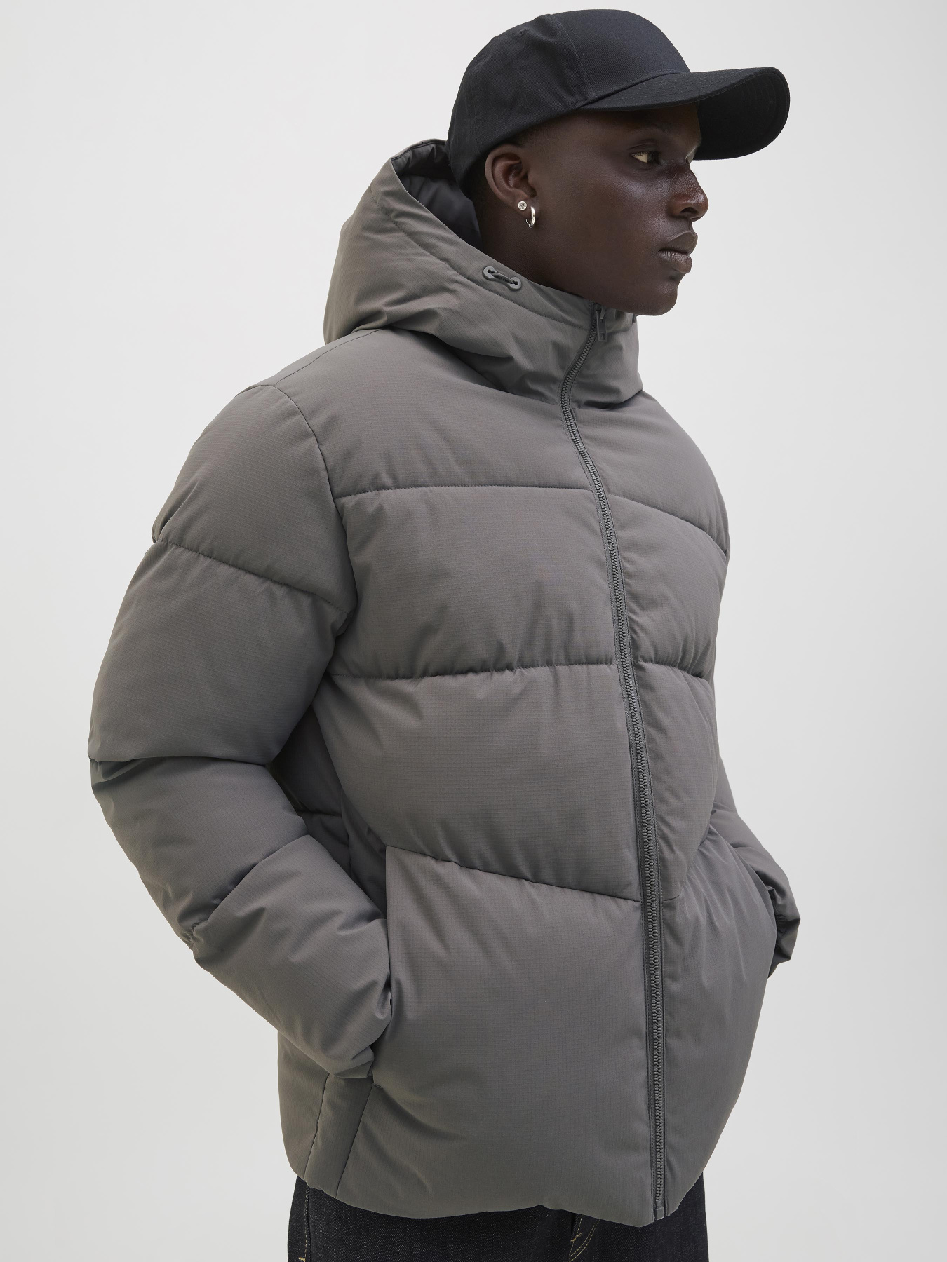 Куртки та дублянки JACK & JONES GLOBAL PUFFER JACKET модель 12283517_Castlerock Куртки та дублянки JACK & JONES GLOBAL PUFFER JACKET модель 12283517_Castlerock Фото