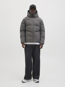 Куртки та дублянки JACK & JONES GLOBAL PUFFER JACKET модель 12283517_Castlerock Фото