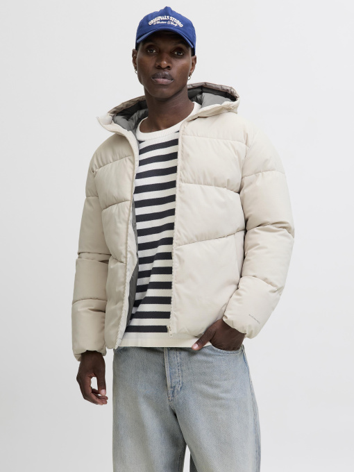 Куртки и дубленки JACK & JONES GLOBAL PUFFER JACKET модель 12283517_Moonbeam Фото