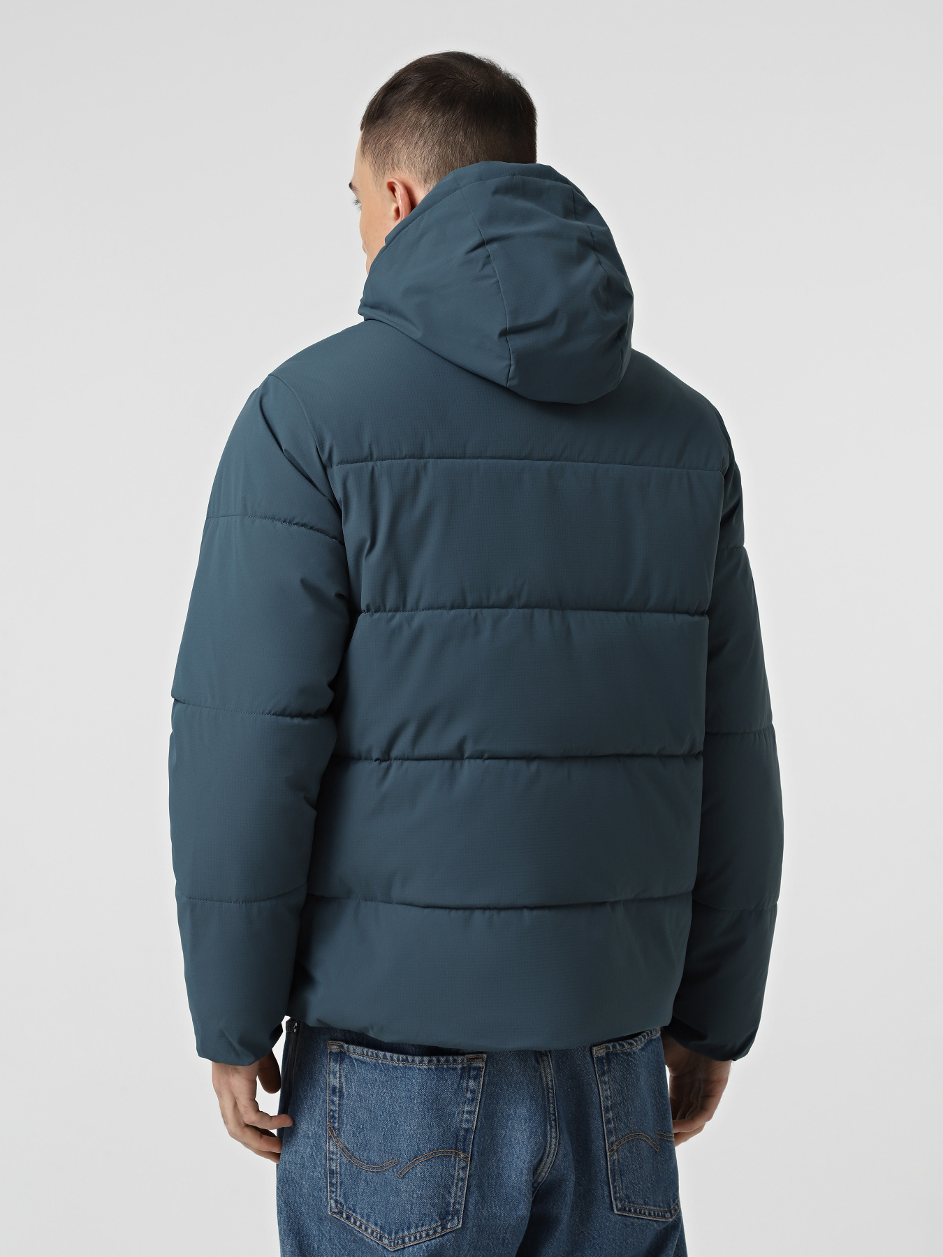 Куртки и дубленки JACK & JONES GLOBAL PUFFER JACKET модель 12283517_Orion Blue Фото