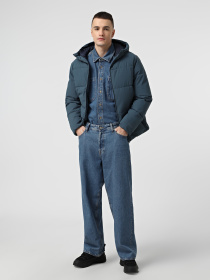 Куртки и дубленки JACK & JONES GLOBAL PUFFER JACKET модель 12283517_Orion Blue Фото