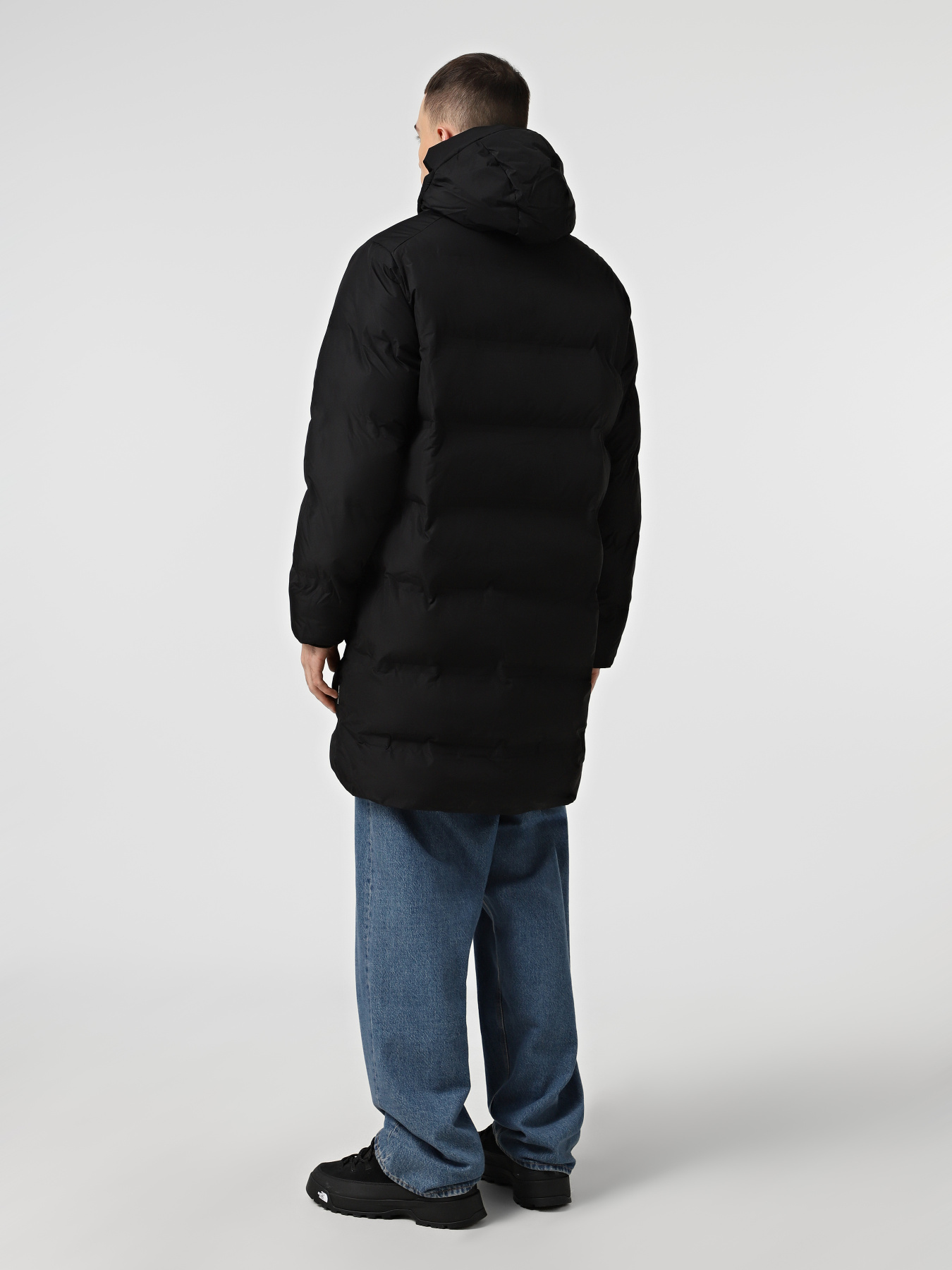 Куртки та дублянки JACK & JONES SOHO LONG PUFFER модель 12289051_Black Фото