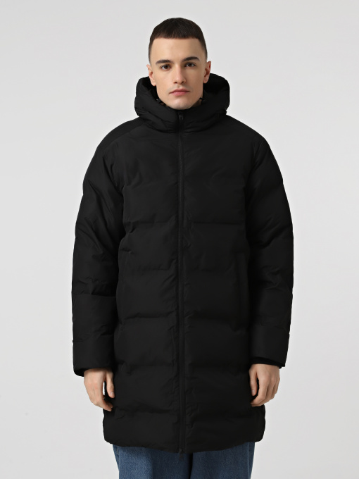 Куртки и дубленки JACK & JONES SOHO LONG PUFFER модель 12289051_Black Фото