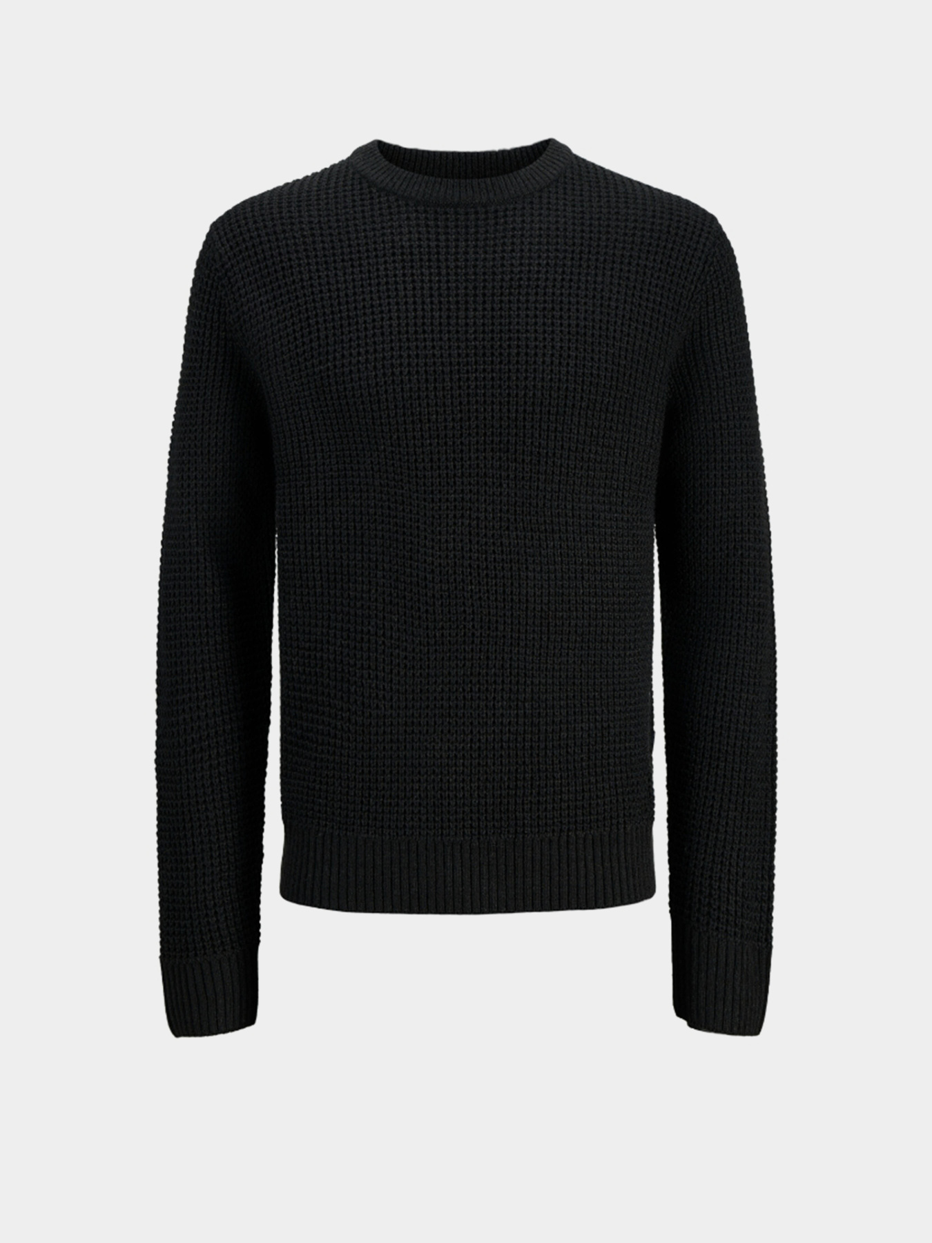 Светри та кардигани JACK & JONES GLOBAL KNIT CREW NECK модель 12287594_Black Фото