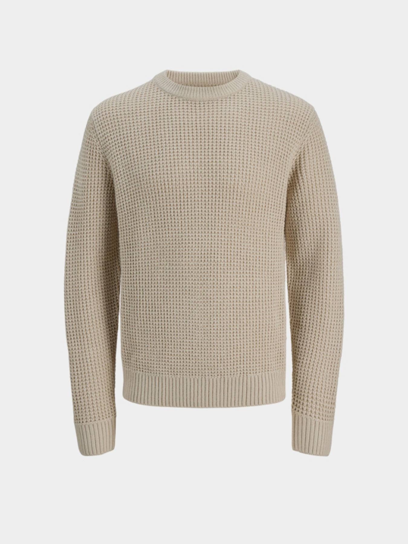 Светри та кардигани JACK & JONES GLOBAL KNIT CREW NECK модель 12287594_Moonbeam Фото