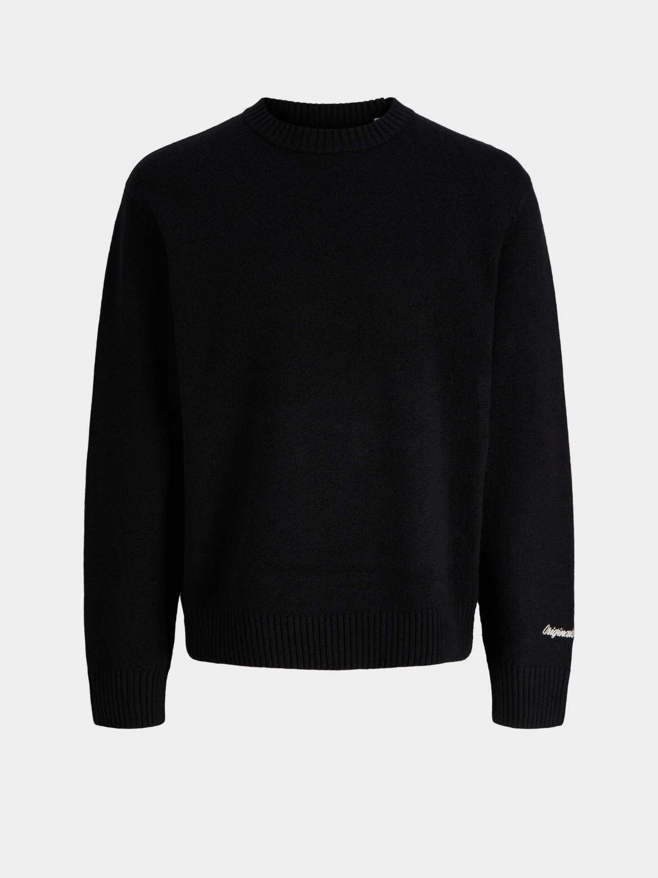 Светри та кардигани JACK & JONES NORREBRO KNIT CREW NECK модель 12282728_Black Светри та кардигани JACK & JONES NORREBRO KNIT CREW NECK модель 12282728_Black Фото