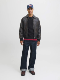 Светри та кардигани JACK & JONES NORREBRO KNIT CREW NECK модель 12282728_Black Фото