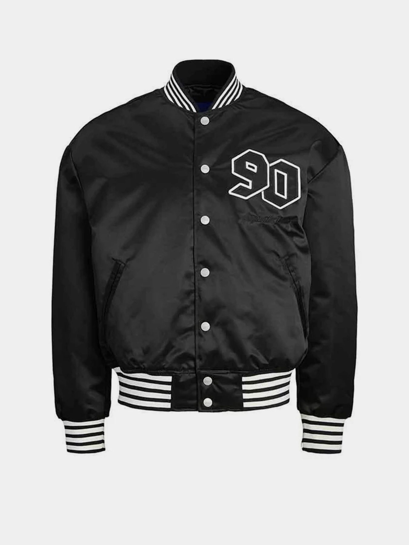 Куртки и дубленки JACK & JONES MEADOWS BOMBER модель 12282953_Black Фото
