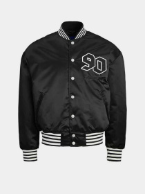 Куртки и дубленки JACK & JONES MEADOWS BOMBER модель 12282953_Black Фото