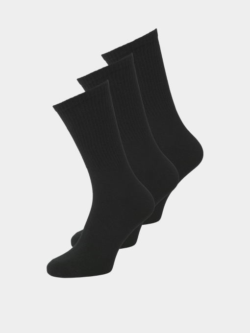 Шкарпетки та гольфи JACK & JONES CHARLES TENNIS SOCK модель 12260081_Black Black - Black Фото