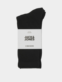 Шкарпетки та гольфи JACK & JONES CHARLES TENNIS SOCK модель 12260081_Black Black - Black Фото