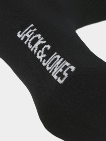 Шкарпетки та гольфи JACK & JONES CHARLES TENNIS SOCK модель 12260081_Black Black - Black Фото
