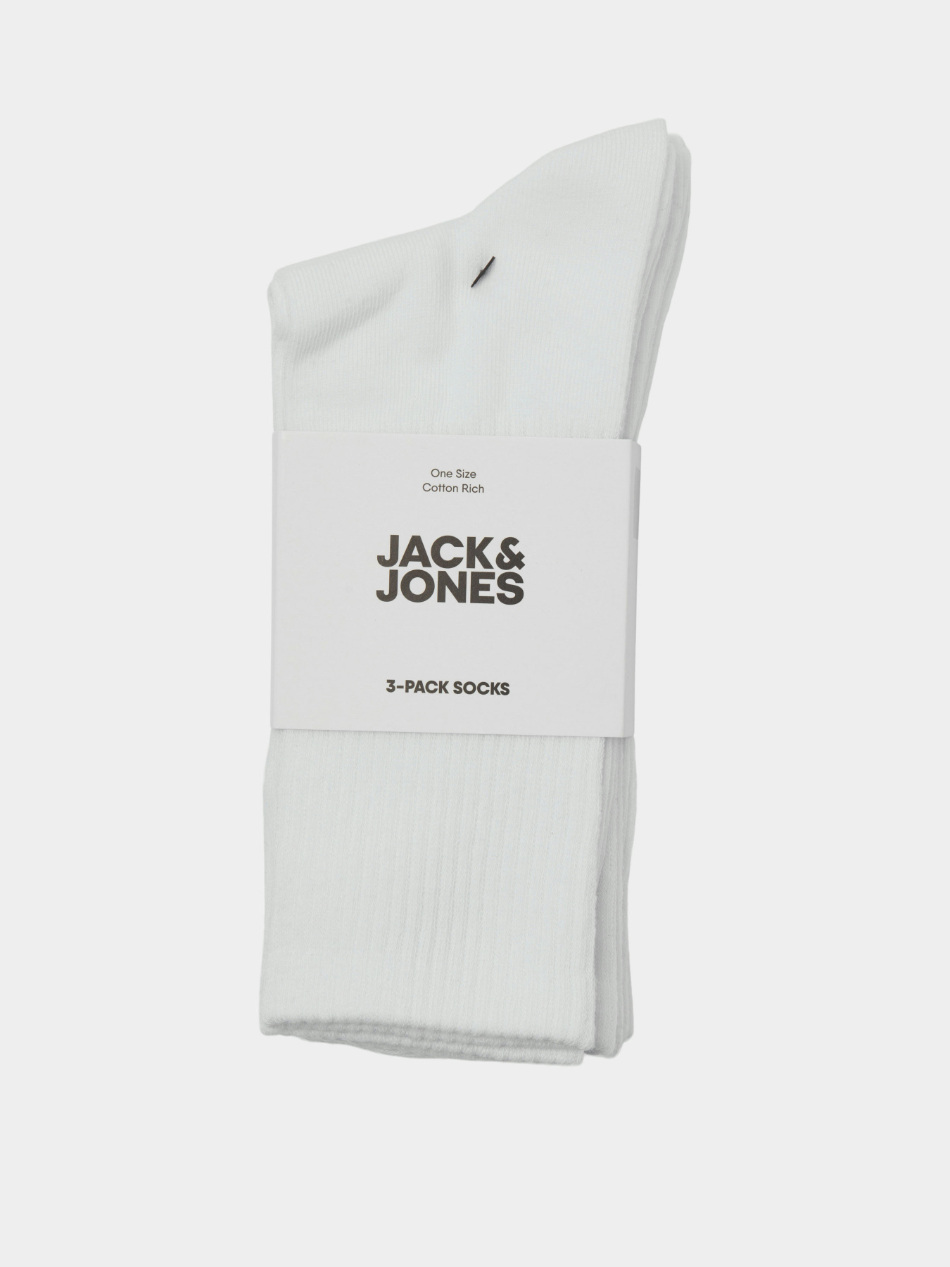 Шкарпетки та гольфи JACK & JONES CHARLES TENNIS SOCK модель 12260081_White White - White Шкарпетки та гольфи JACK & JONES CHARLES TENNIS SOCK модель 12260081_White White - White Фото