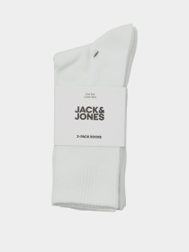 Шкарпетки та гольфи JACK & JONES CHARLES TENNIS SOCK модель 12260081_White White - White Фото