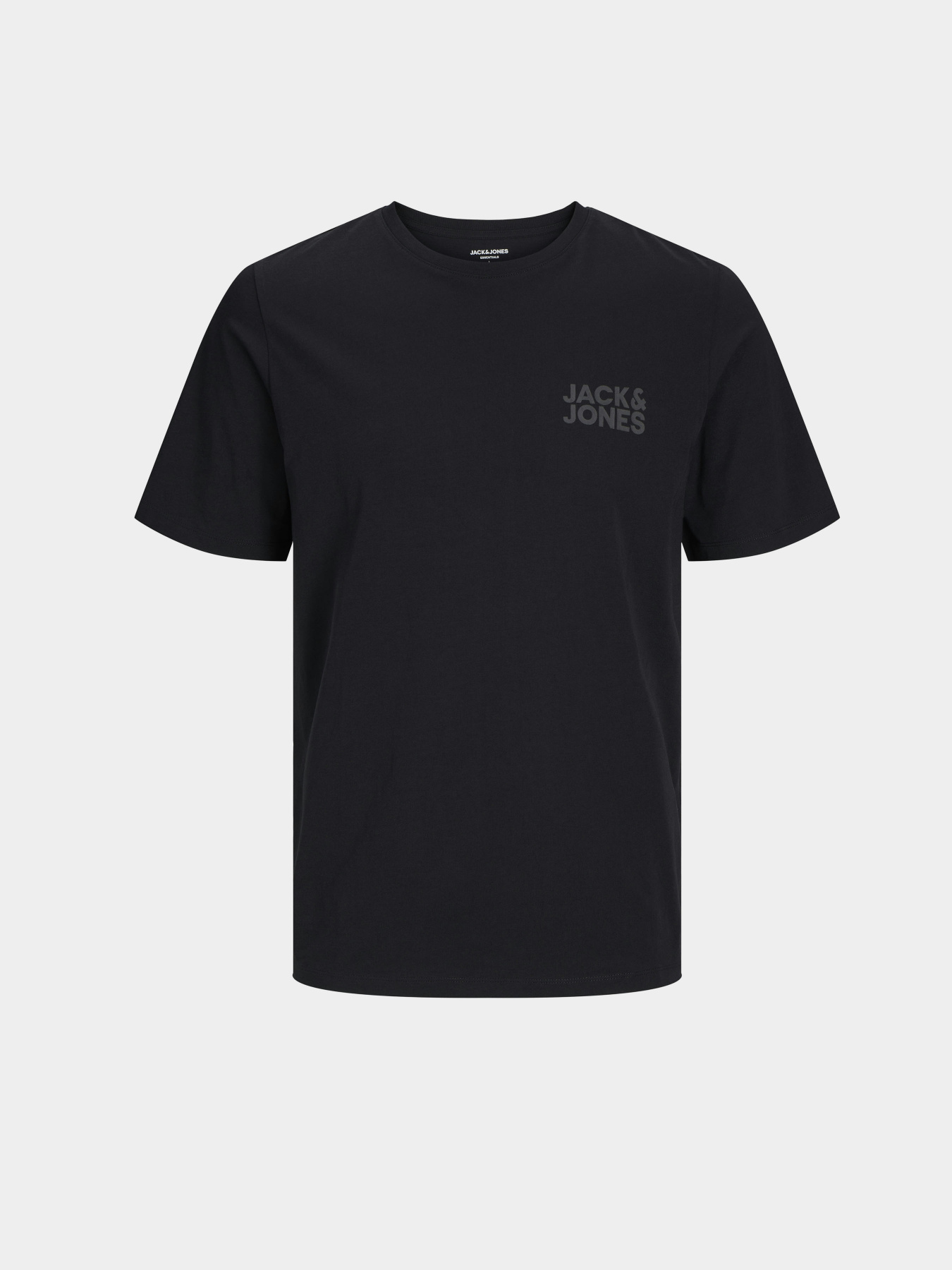 Футболки и поло JACK & JONES CORP LOGO TEE модель 12151955_Black Small Print/Black Фото
