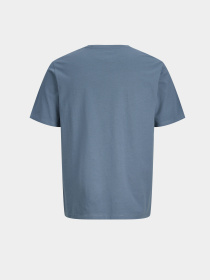 Футболки и поло JACK & JONES ORGANIC BASIC TEE модель 12156101_Blue Mirage Фото
