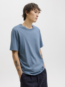 Футболки и поло JACK & JONES ORGANIC BASIC TEE модель 12156101_Blue Mirage Фото