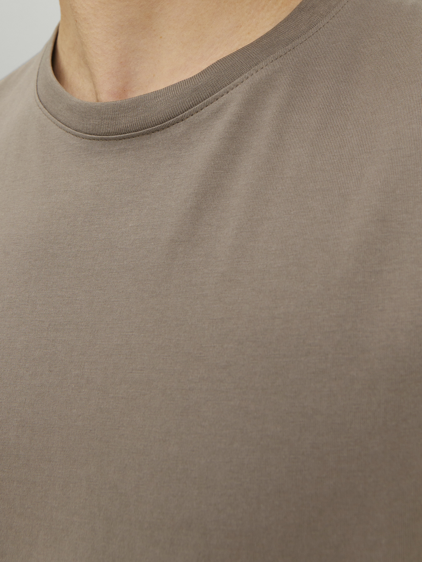 Футболки и поло JACK & JONES ORGANIC BASIC TEE модель 12156101_Falcon Футболки и поло JACK & JONES ORGANIC BASIC TEE модель 12156101_Falcon Фото