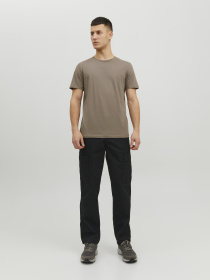 Футболки и поло JACK & JONES ORGANIC BASIC TEE модель 12156101_Falcon Фото