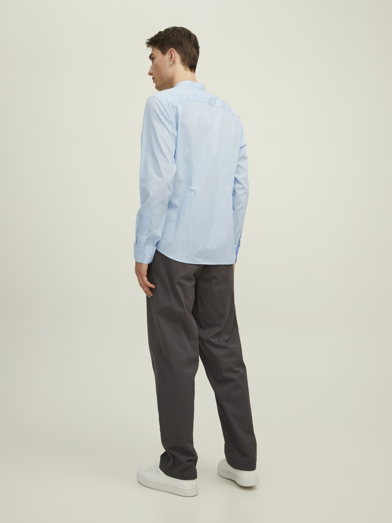 Рубашки JACK & JONES JOE SHIRT модель 12205921_Cashmere Blue Рубашки JACK & JONES JOE SHIRT модель 12205921_Cashmere Blue Фото