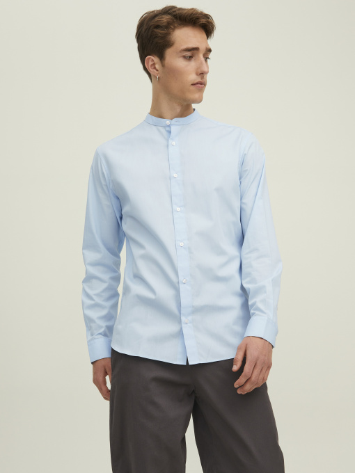 Сорочки JACK & JONES JOE SHIRT модель 12205921_Cashmere Blue Фото