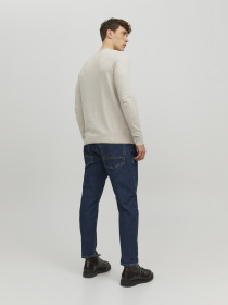 Светри та кардигани JACK & JONES EMIL KNIT модель 12208364_Oatmeal Melange Фото
