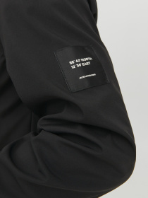 Куртки та дублянки JACK & JONES BASIC SOFTSHELL HOOD модель 12236300_Black Фото