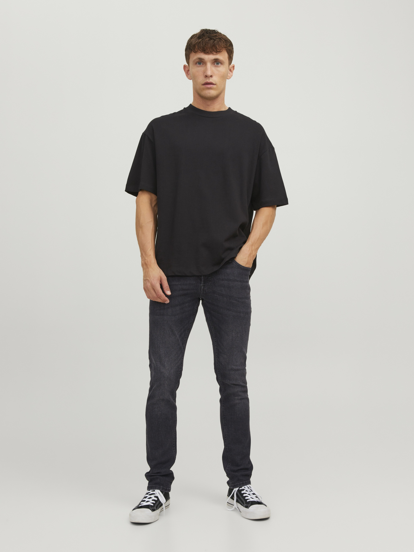 Джинси JACK & JONES GLENN ORIGINAL модель 12243595_Black Denim Джинси JACK & JONES GLENN ORIGINAL модель 12243595_Black Denim Фото