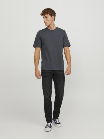 Футболки и поло JACK & JONES STAR JJ TEE модель 12245087_Dark Grey Melange Фото