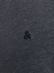 Футболки и поло JACK & JONES STAR JJ TEE модель 12245087_Dark Grey Melange Фото