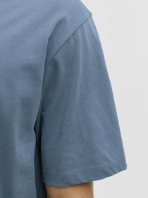 Футболки и поло JACK & JONES CORP GRAPHIC TEE модель 12268415_Blue Mirage Фото