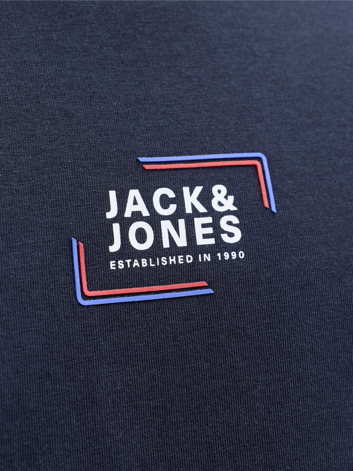 Футболки и поло JACK & JONES CORP GRAPHIC TEE модель 12268415_Navy Blazer Футболки и поло JACK & JONES CORP GRAPHIC TEE модель 12268415_Navy Blazer Фото