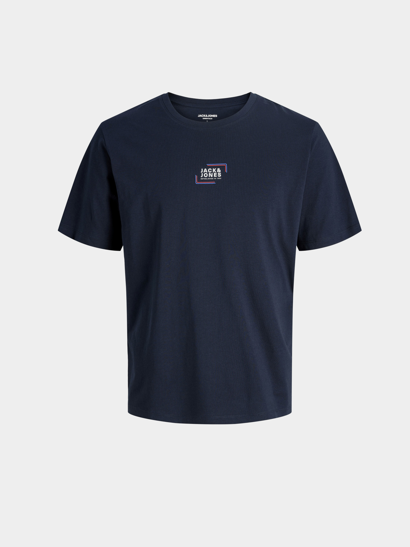 Футболки и поло JACK & JONES CORP GRAPHIC TEE модель 12268415_Navy Blazer Футболки и поло JACK & JONES CORP GRAPHIC TEE модель 12268415_Navy Blazer Фото