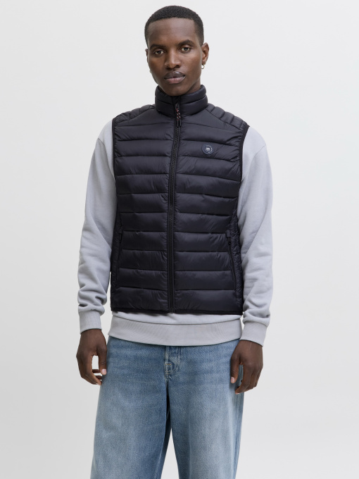 Куртки та дублянки JACK & JONES BRADLEY LIGHT BODYWARMER модель 12280973_Black Фото