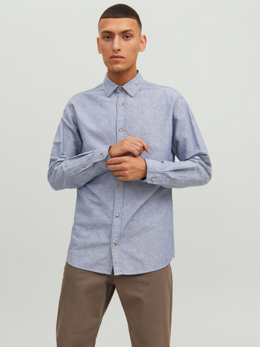 Рубашки JACK & JONES модель 12220134_Faded Denim Фото