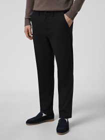 Брюки JACK & JONES TOLLIE DYLAN CHINO модель 12288455_Dark Navy Фото