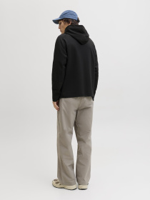 Худі та світшоти JACK & JONES BASE SWEAT ZIP HOOD модель 12289209_Black Фото