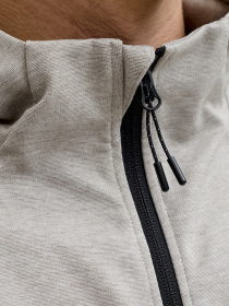Худи и свитшоты JACK & JONES BASE SWEAT ZIP HOOD модель 12289209_Light Grey Melange Фото