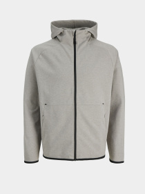 Худи и свитшоты JACK & JONES BASE SWEAT ZIP HOOD модель 12289209_Light Grey Melange Фото