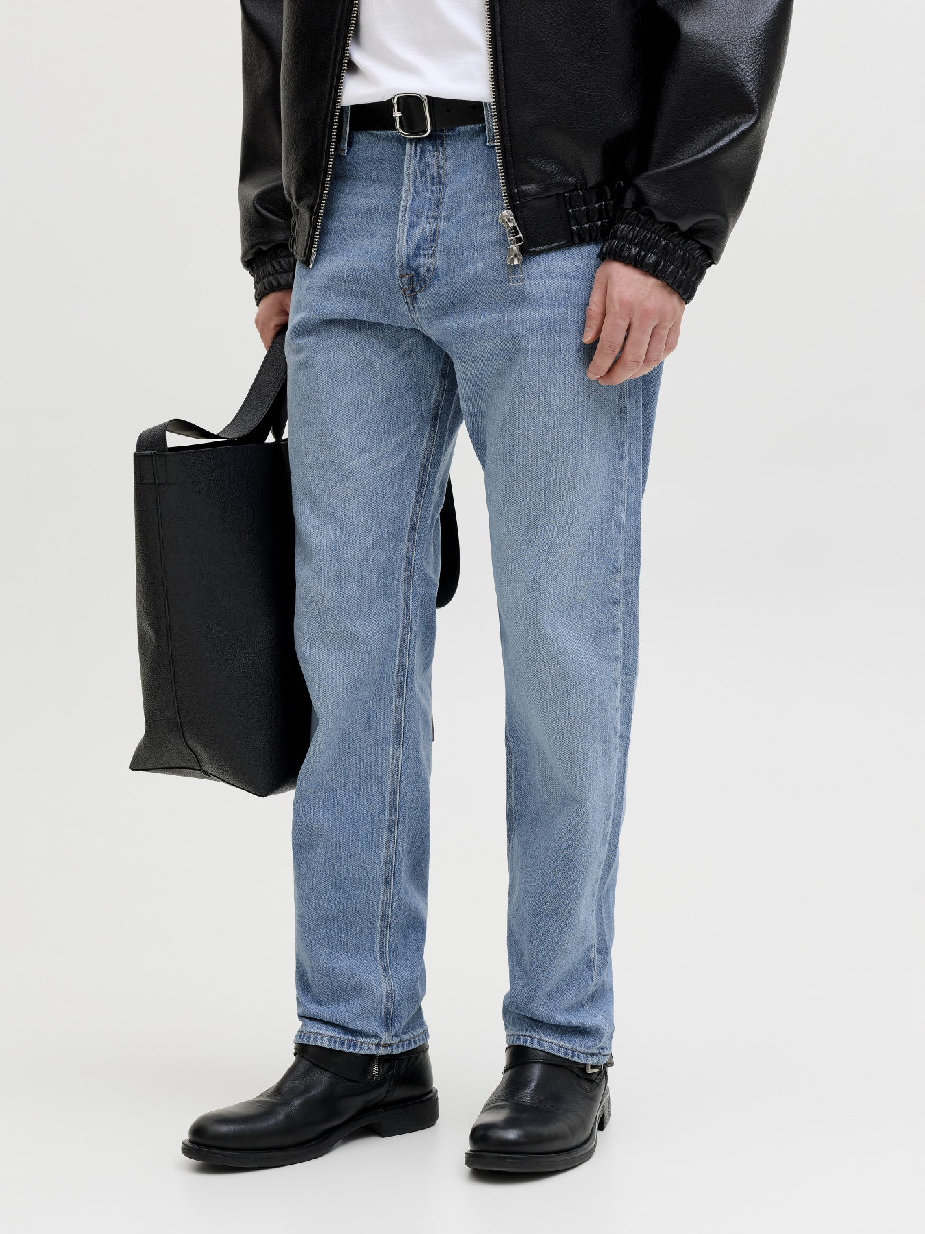 Джинсы JACK & JONES CHRIS ORIGINAL модель 12289525_Blue Denim Фото