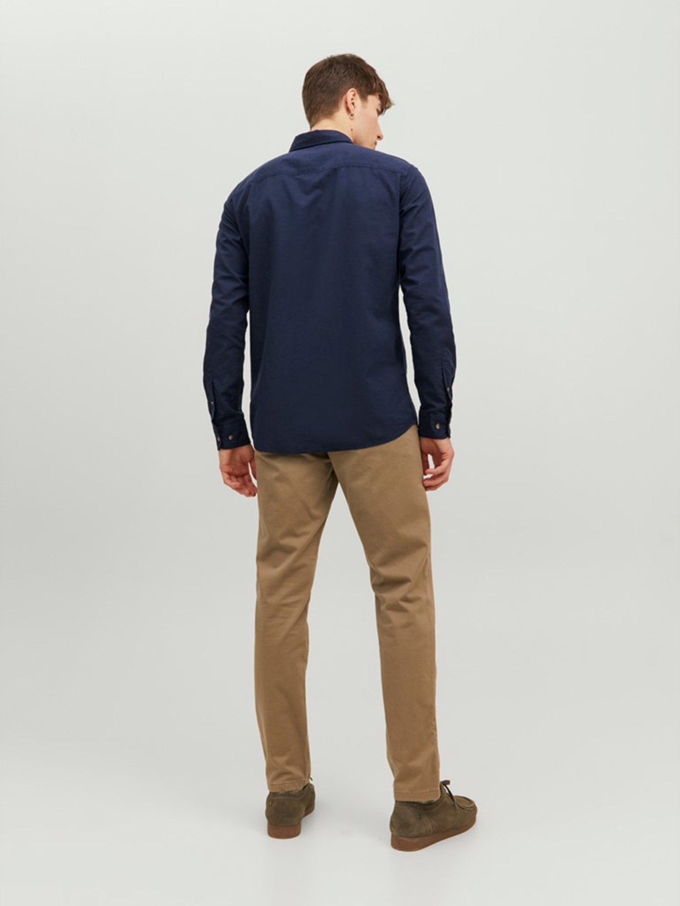 Сорочки JACK & JONES модель 12220134_Navy Blazer Сорочки JACK & JONES модель 12220134_Navy Blazer Фото