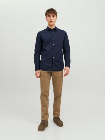 Сорочки JACK & JONES модель 12220134_Navy Blazer Фото