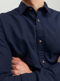 Сорочки JACK & JONES модель 12220134_Navy Blazer Фото