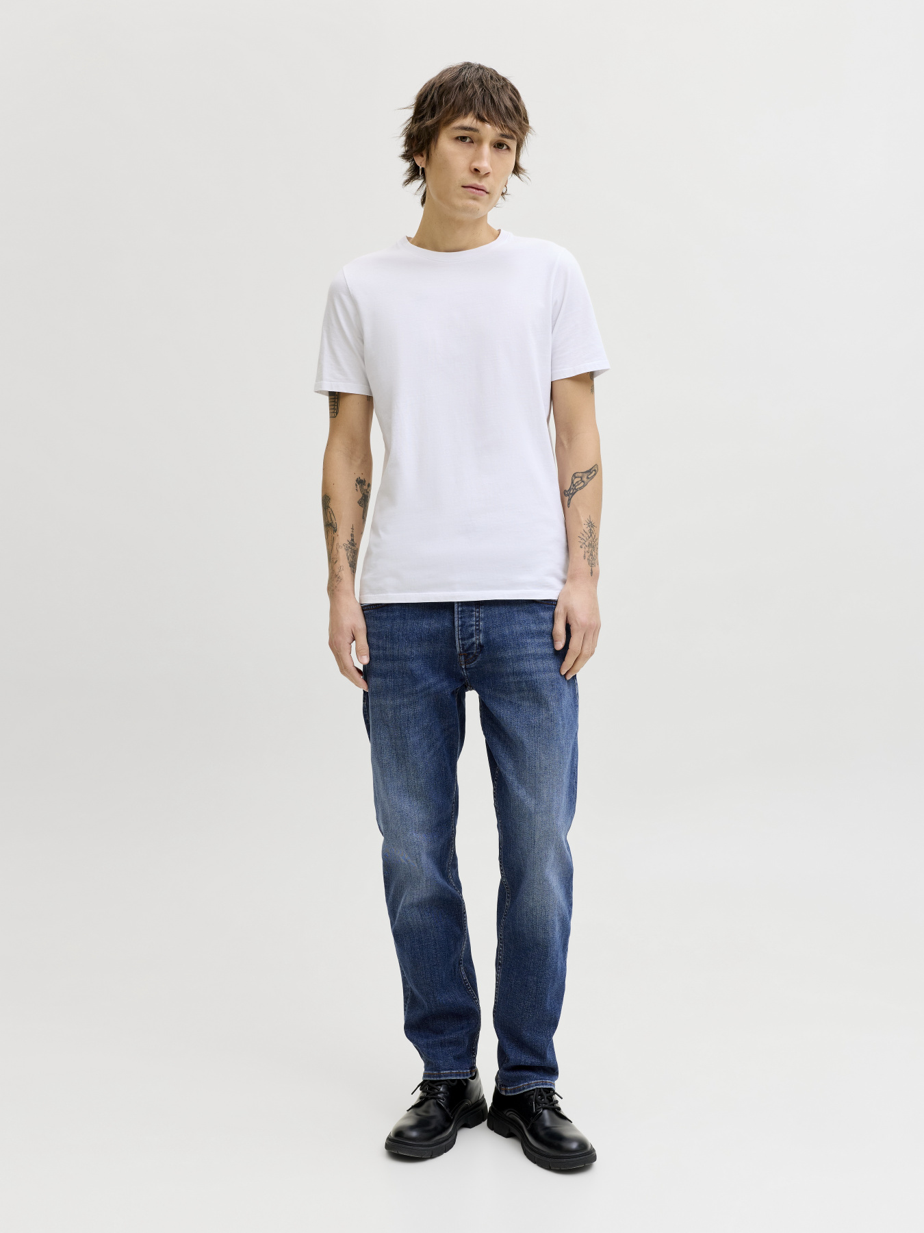 Джинсы JACK & JONES MIKE ORIGINAL модель 12289829_Blue Denim Джинсы JACK & JONES MIKE ORIGINAL модель 12289829_Blue Denim Фото