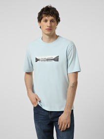 Футболки и поло JACK & JONES FUSION PHOTO PRINT TEE модель 12289870_Omphalodes Фото