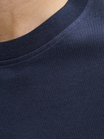 Футболки и поло JACK & JONES DEVIN DAYTONA PRINT TEE модель 12290173_Navy Blazer Фото