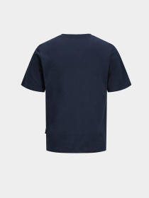 Футболки и поло JACK & JONES DEVIN DAYTONA PRINT TEE модель 12290173_Navy Blazer Фото